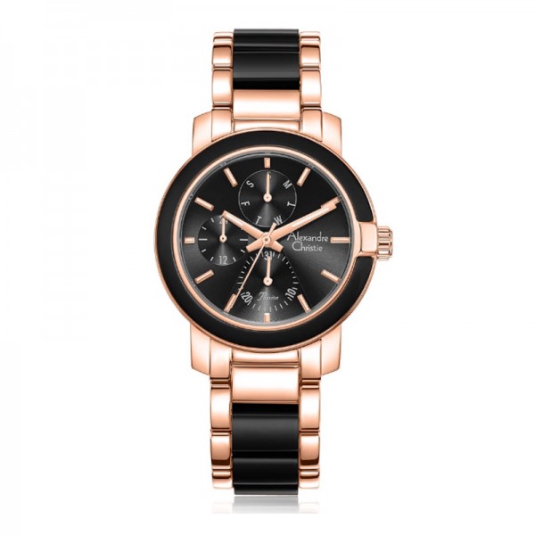 Alexandre Christie AC 2993 Rosegold Black BFBRGBA